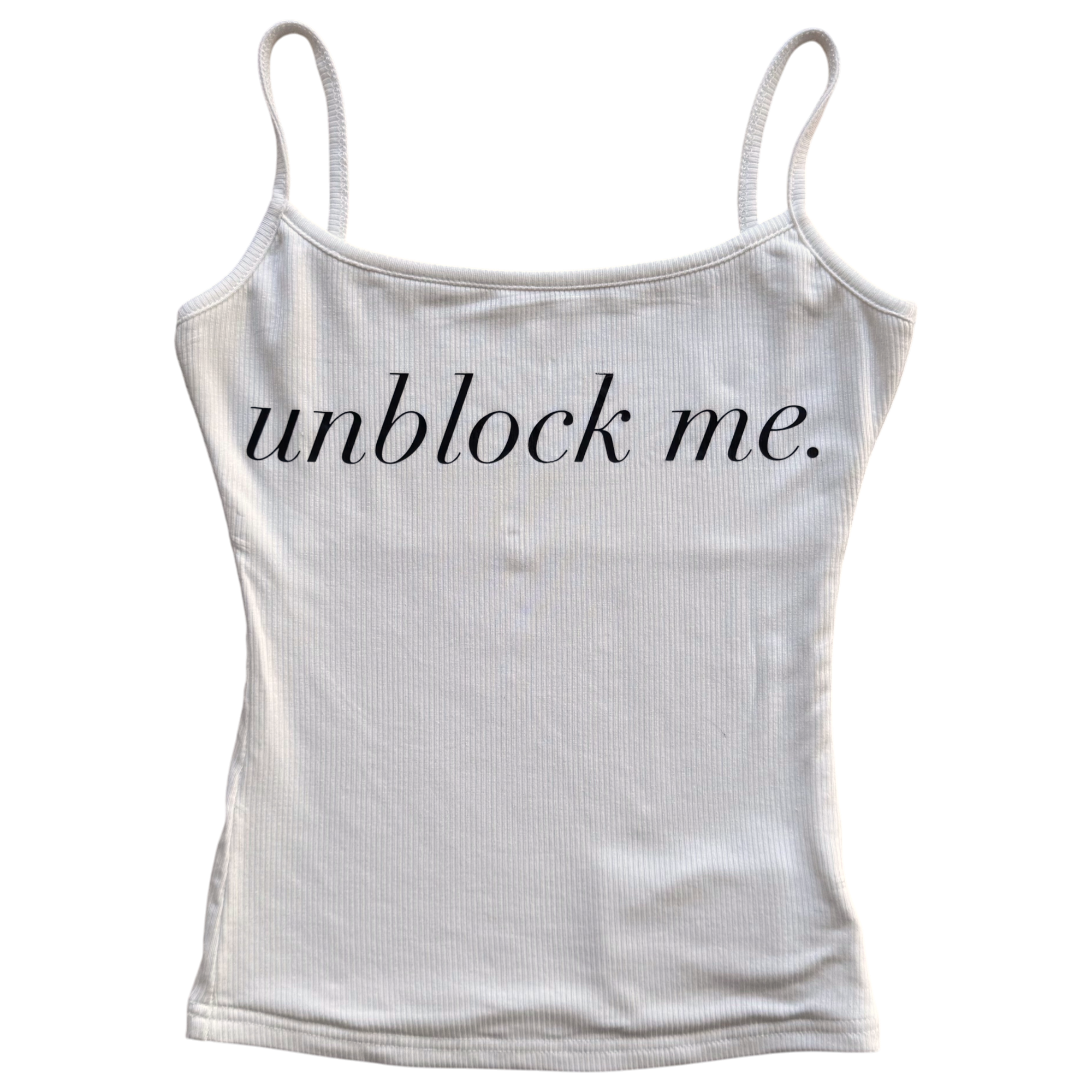 Unblock me strappy tank